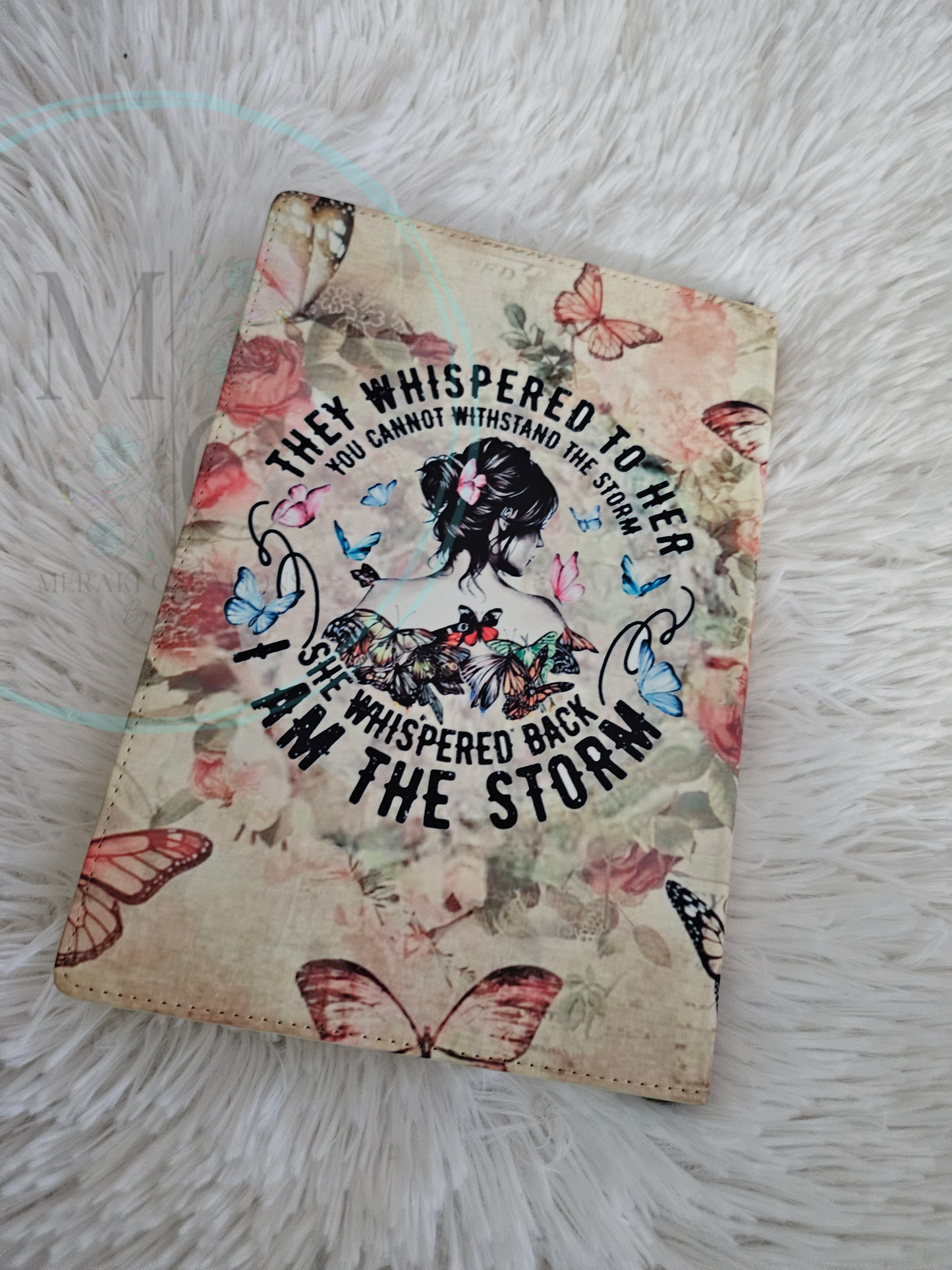 I Am The Storm Faux Leather Journal