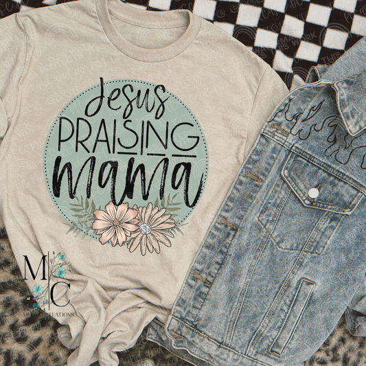 Jesus Praising Mama