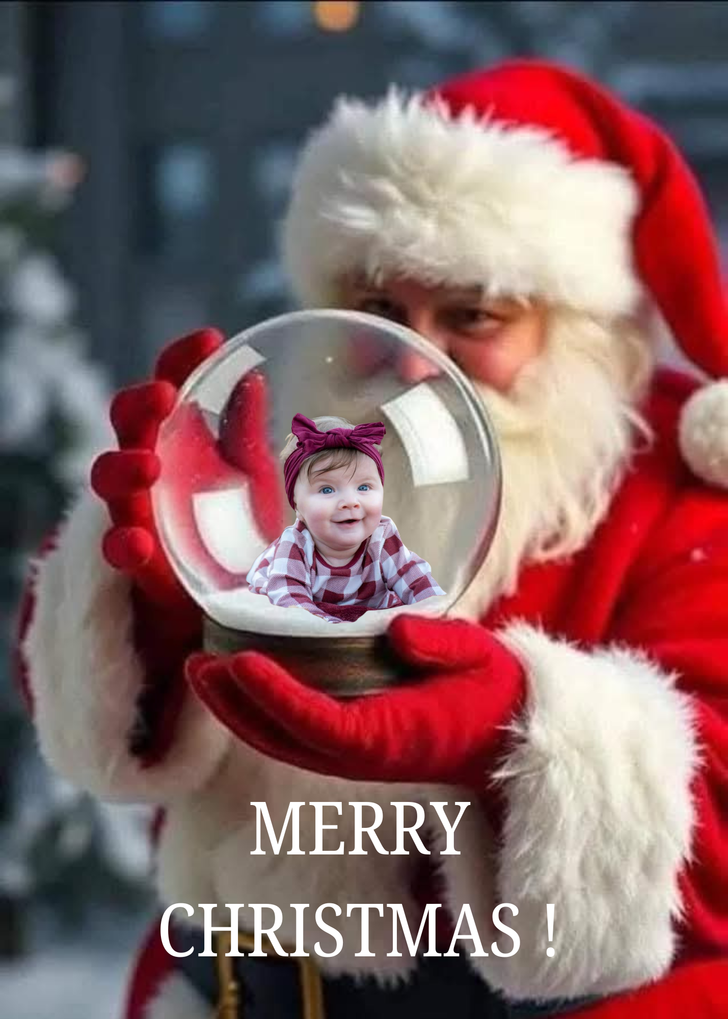 Christmas Snow Globe Photo File