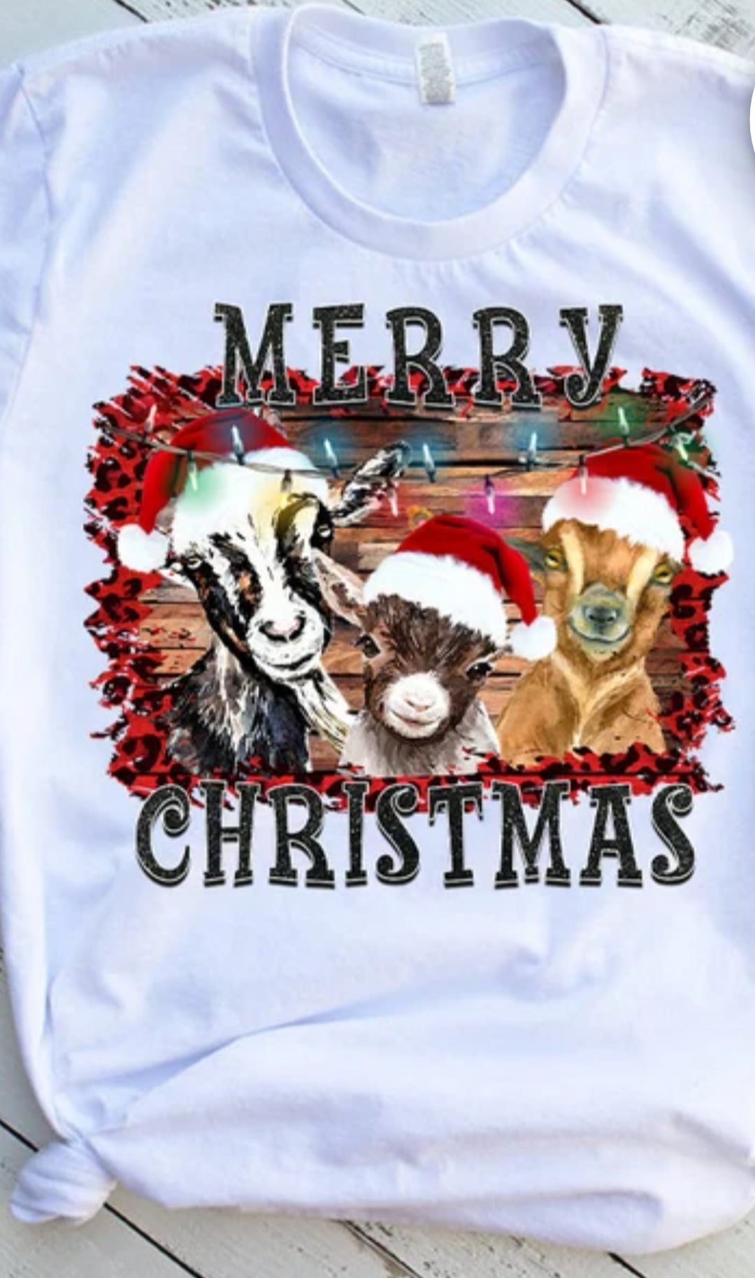 Merry Christmas Goats